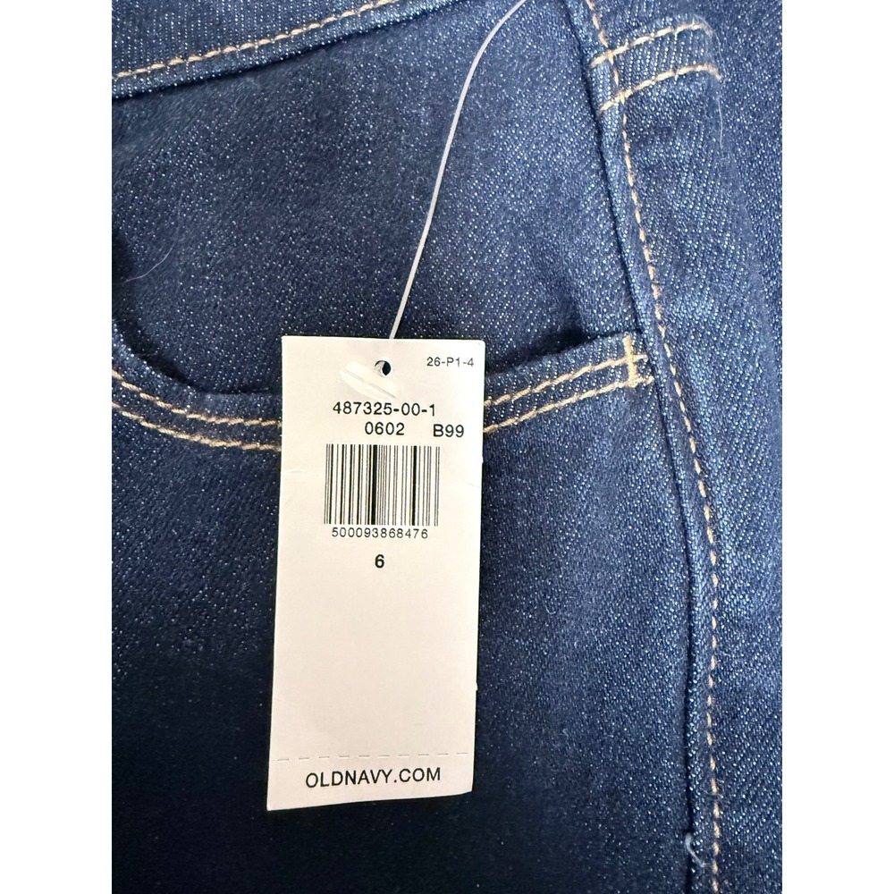 Old Navy‎ Women's Size 6 High Rise Wow Flare Dark Wash Jeans NWT - Picture 2 of 10